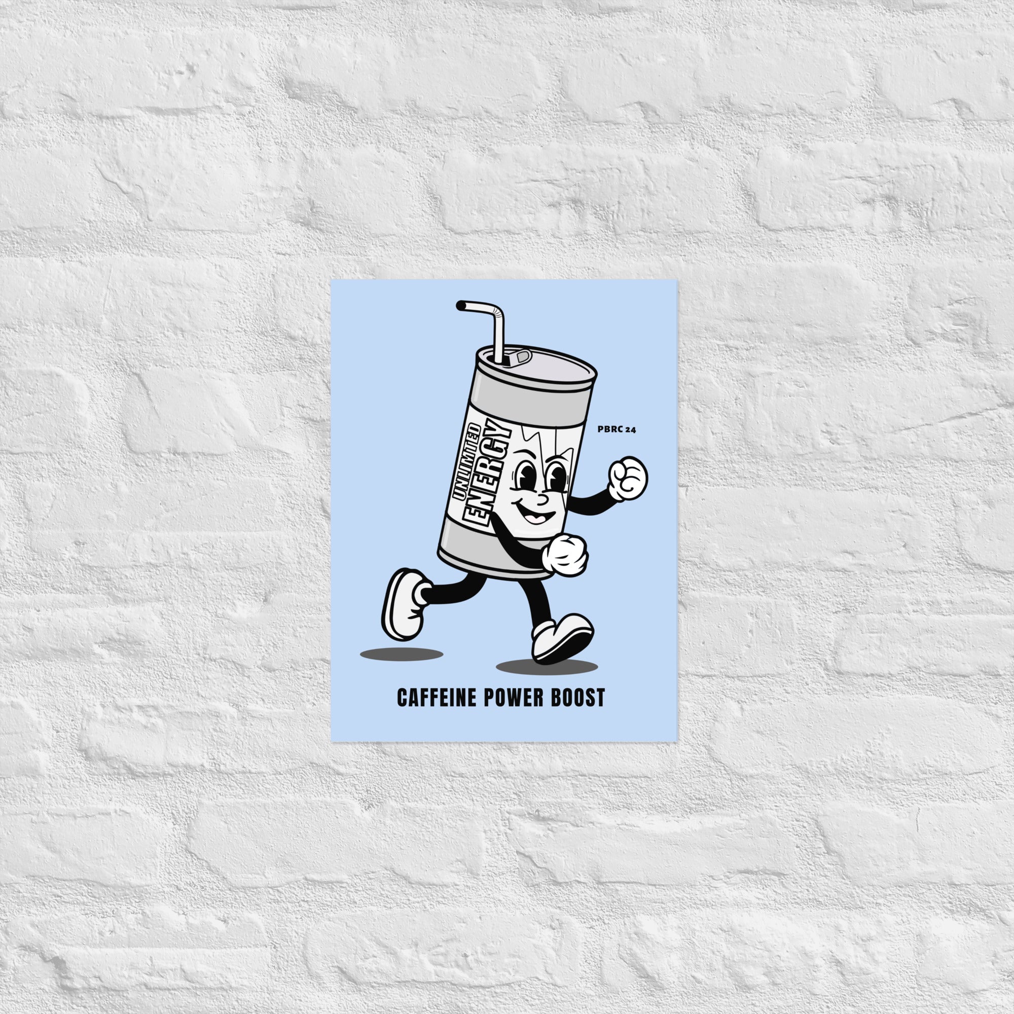 Caffeine Boost Print