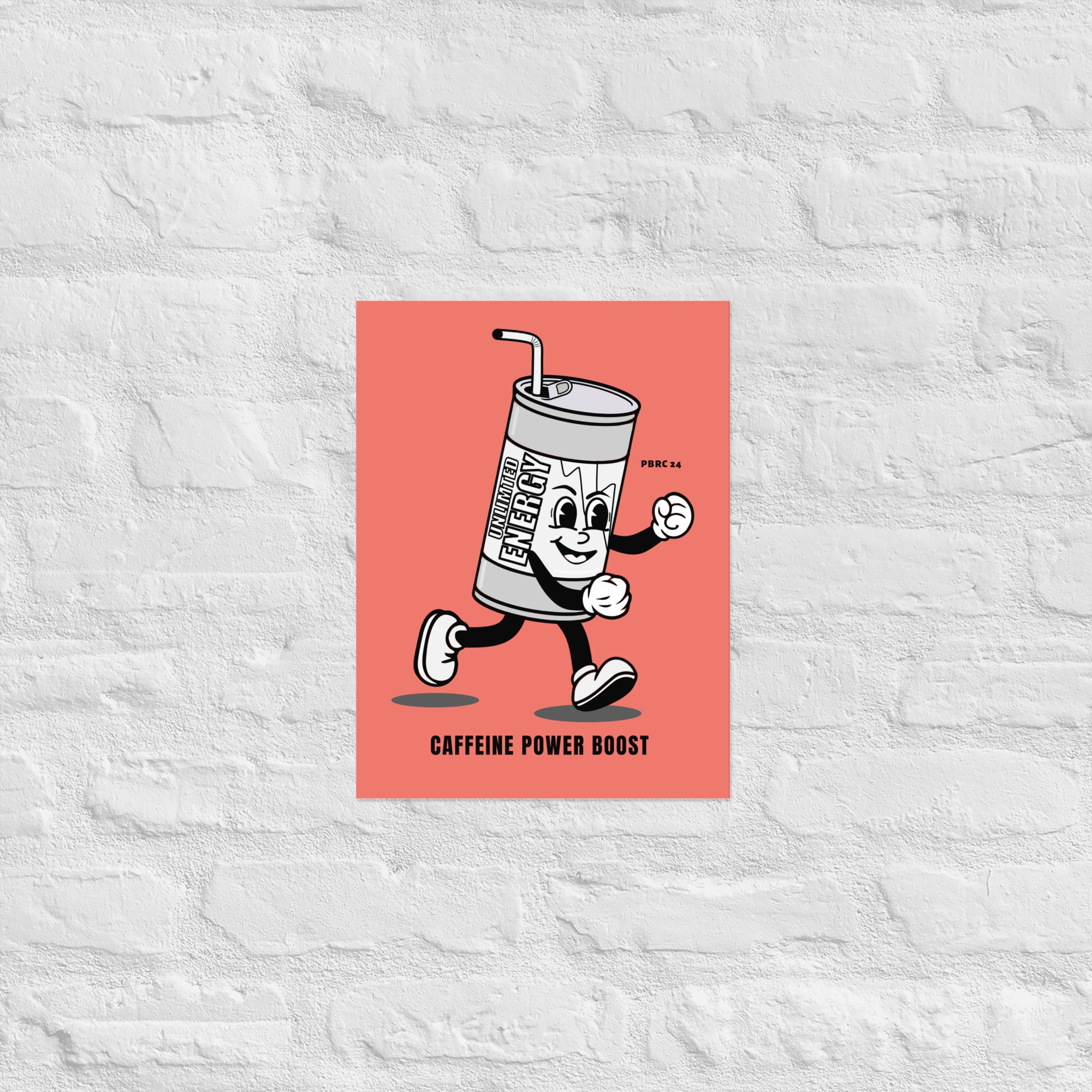 Caffeine Boost Print